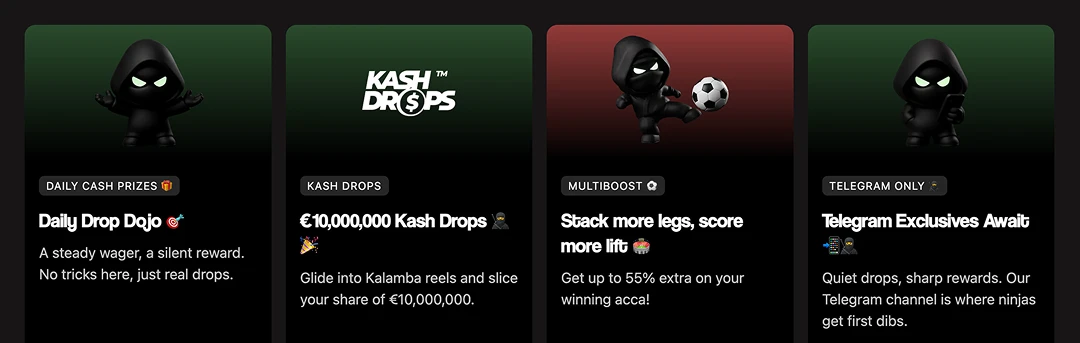 Betninja no deposit bonus